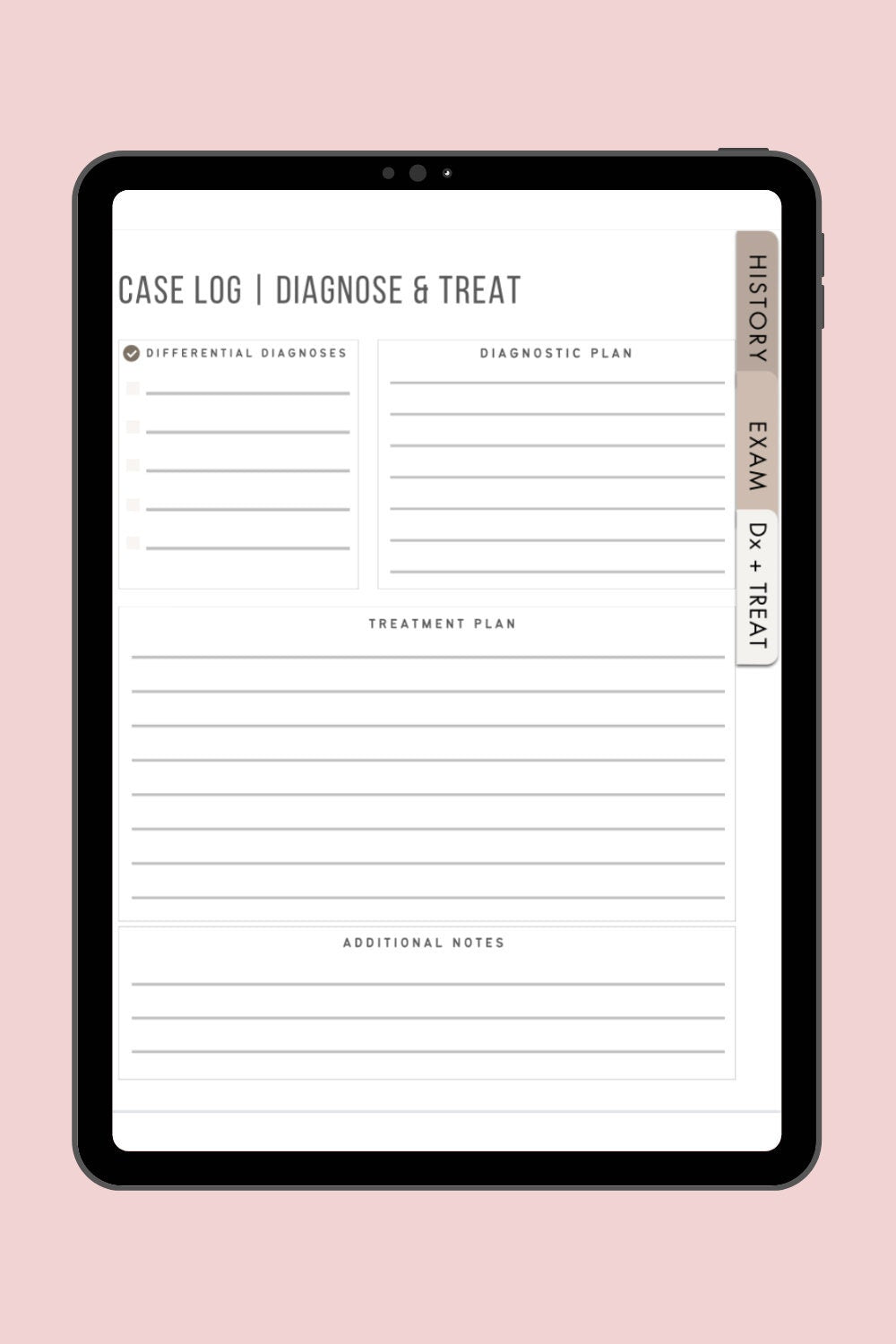 Digital Veterinary Case Log | Diagnosis & Treat