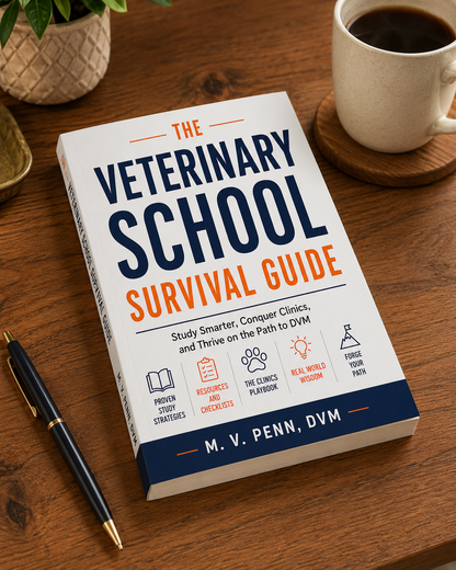The Veterinary School Survival Guide book by M. V.
